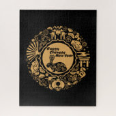 Puzzle Bonne année chinoise du lapin 2023 (Vertical)