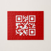 Puzzle Bonne année ! -- Code de QR (Horizontal)