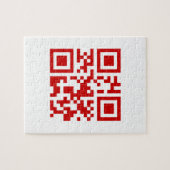 Puzzle Bonne année ! — Code QR (Horizontal)