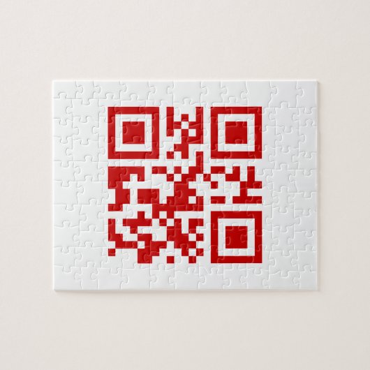 Puzzle Bonne année ! — Code QR (Horizontal)