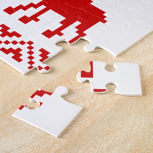 Puzzle Bonne année laide de code du chandail QR de Noël ! (Côté)