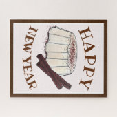 Puzzle Bonne année Tembleque Puerto Rican Pudding (Horizontal)