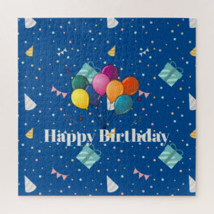 Puzzle Bonne fête colorée d'anniversaire