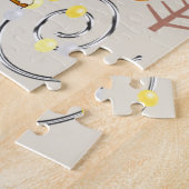 Puzzle Bonne fête d'anniversaire pour un chienCupcake Jig (Côté)