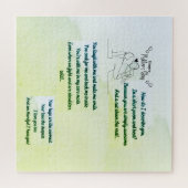 Puzzle Bonne fête des mères avec un poème original (Horizontal)