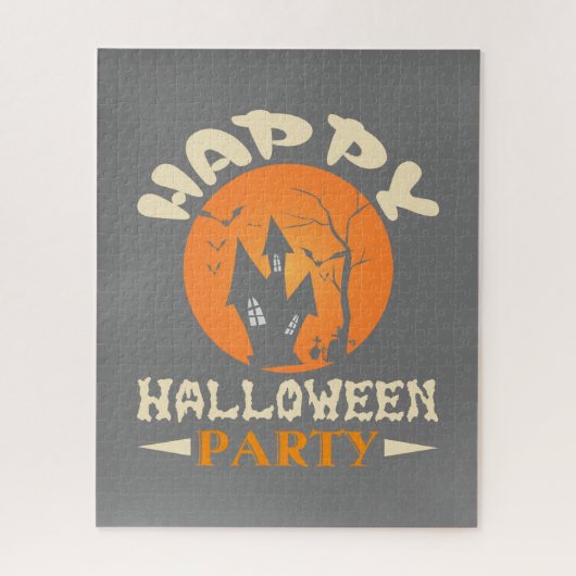 Puzzle Bonne fête d'Halloween (Vertical)