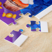 Puzzle Bonne fête d'Halloween Costume enfants fête (Côté)