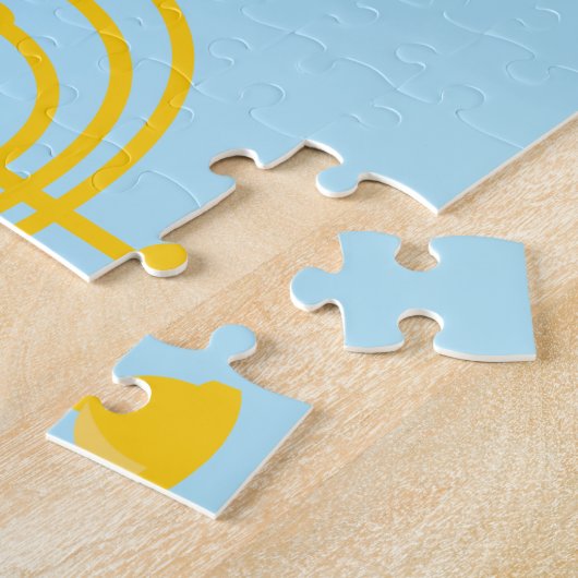 Puzzle Bonne Hanoukka (Côté)