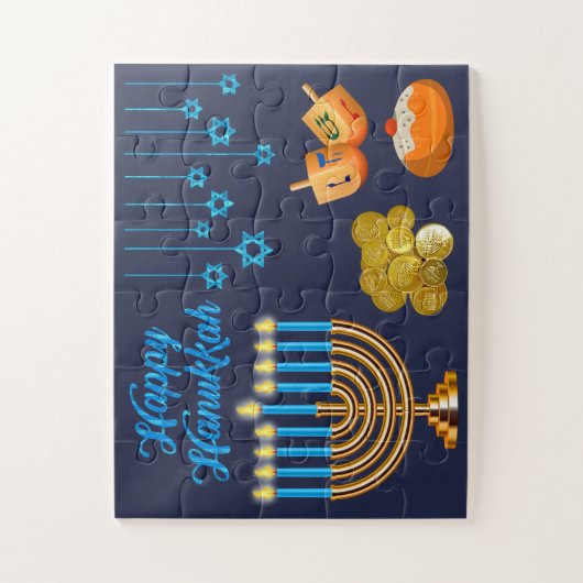Puzzle Bonne Hanoukka 30 pièces (Vertical)