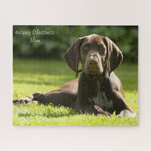 Puzzle Bonne maman de Noël. (Horizontal)