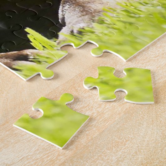 Puzzle Bonne maman de Noël. (Côté)