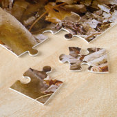 Puzzle Bonne maman de Noël. (Côté)