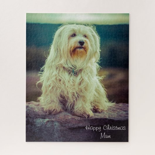 Puzzle Bonne maman de Noël. (Vertical)