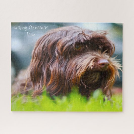 Puzzle Bonne maman de Noël. (Horizontal)