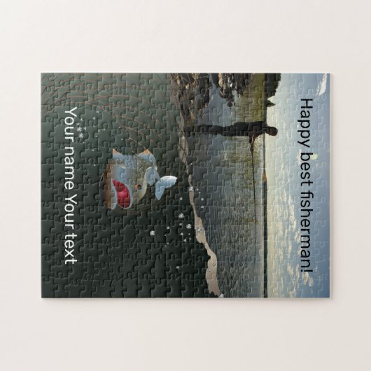 Puzzle Bonne pêche (Horizontal)