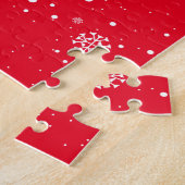 Puzzle Bonne Personnaliser Snowman (Côté)