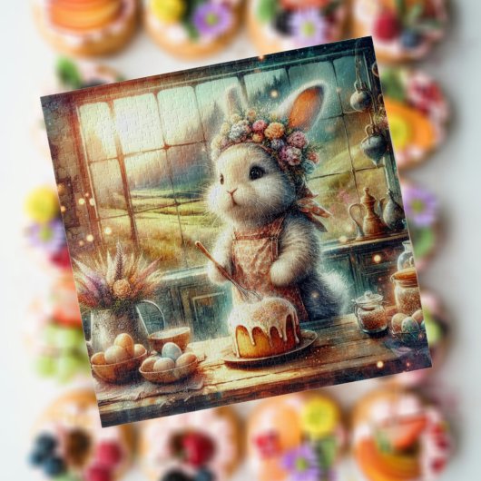 Puzzle Bonnet de Pâques de Whimsical Baker Country Kitche