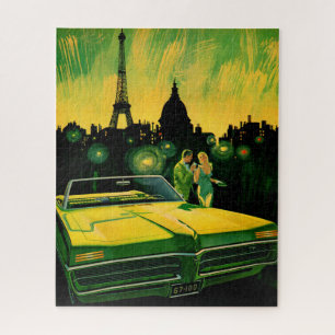 Puzzle Bonneville 1960 convertible