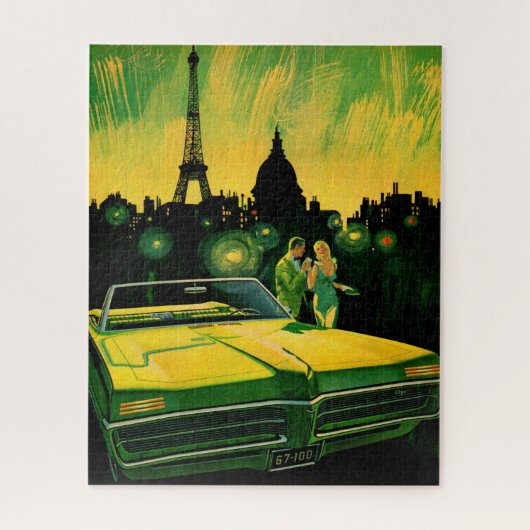 Puzzle Bonneville 1960 convertible (Vertical)