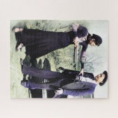 Puzzle Bonnie et Clyde Fooling vers 1934 Color Redux (Horizontal)