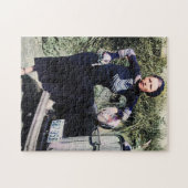 Puzzle Bonnie Parker Fumer Un Cigar 1933 Couleur Redux (Horizontal)