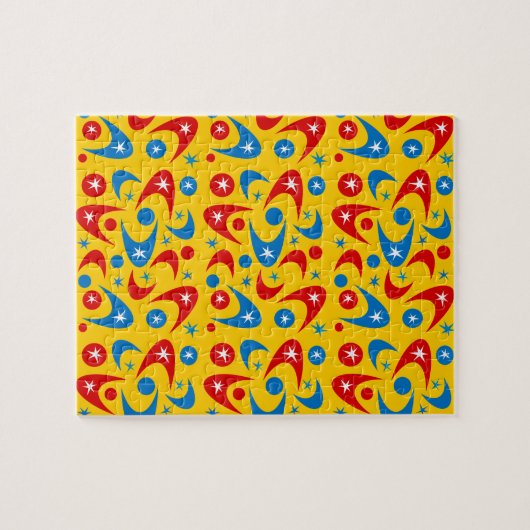 Puzzle Boomerangs rétro (Horizontal)