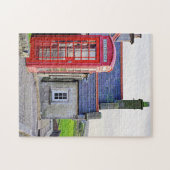 Puzzle Booth de téléphone rouge irlandais (Horizontal)