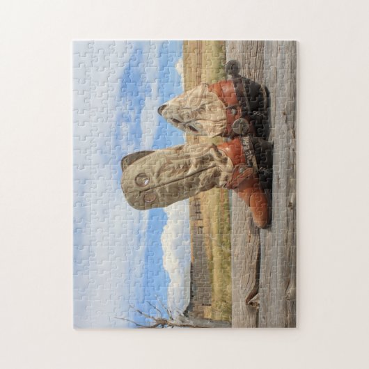 Puzzle Boots and Spents (Vertical)