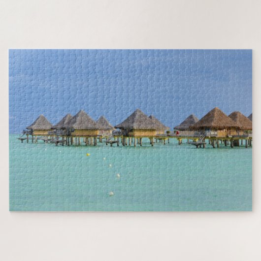 Puzzle Bora Bora Paradise, Bungalow Dreams (Horizontal)