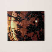 Puzzle Bora Bora, Polynésie française Coucher de soleil à (Horizontal)