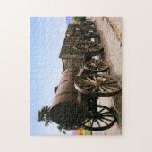 Puzzle Borax Wagons Californie. (Vertical)