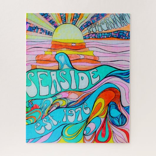 Puzzle Bord de mer, le puzzle. (Vertical)