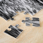 Puzzle Bord d'eau du B&W à l'aube, Californie (Côté)