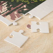 Puzzle Bordeaux France Vineyard Travel Art Vintage (Côté)