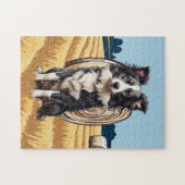 Puzzle Border Collie (Horizontal)