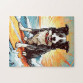 Puzzle Border Collie (Horizontal)