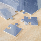 Puzzle Border Collie Christmas Red Truck Holiday (Côté)