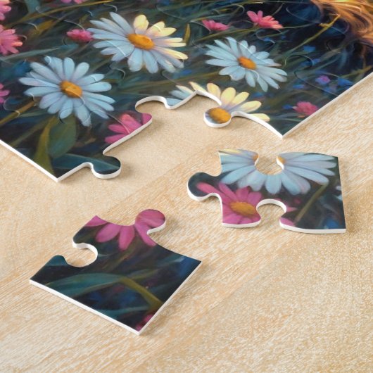 Puzzle Border Collie Dog (Côté)