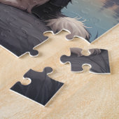 Puzzle Border Collie dog (Côté)