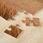 Puzzle Border Collie Dog and Red Barn Ranch (Côté)