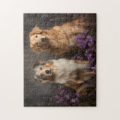 Puzzle Border collies (Vertical)