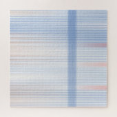 Puzzle Bords fins dans les tons bleus et rouges. (Horizontal)
