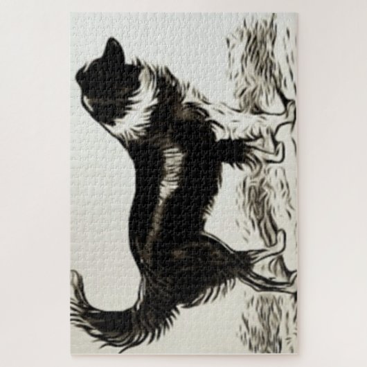Puzzle Bordure Collie (Vertical)