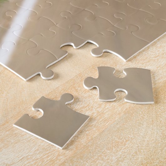 Puzzle Bordure Collie Chien Saint Valentin Coeurs de cami (Côté)