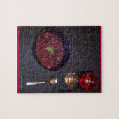 Puzzle Borshch ukrainien et vodka de nourriture d'âme de (Horizontal)