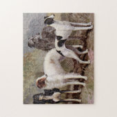 Puzzle Borzoi et Sighthound (Vertical)