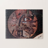 Puzzle Bosch - Tableau avec des scènes des sept péchés (Horizontal)