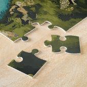 Puzzle Bosnie-Herzégovine Illustration Art Voyage (Côté)