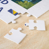 Puzzle Bosnie-Herzégovine Jajce Illustration Art (Côté)