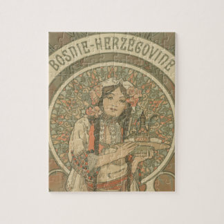 Puzzle Bosnie-Herzégovine par Alphonse Mucha (1900)
